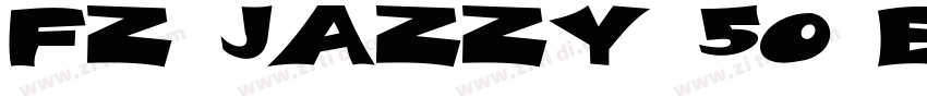 FZ JAZZY 50 EX JAZZY字体转换